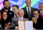 Lula assina projeto que regula atividade de motoristas de aplicativo