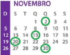 Servidores públicos do GDF terão quatro dias de folga no mês de novembro